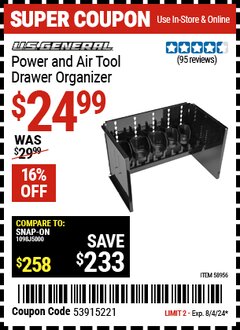 Harbor Freight FREE Coupon $5 OFF $50 Lot No. 62630/63075/62337/62469/64497/62896/63190/63254/69293/6171463255 Expired: 7/31/24 - FWP