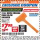 Harbor Freight ITC Coupon 3 LB. NEON DEAD BLOW HAMMER Lot No. 69002/41799 Expired: 3/31/18 - $7.99