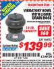 Harbor Freight ITC Coupon 18 LB. VIBRATORY BOWL WITH LIQUID DRAIN HOSE Lot No. 96923 Expired: 5/31/15 - $139.99