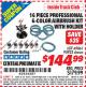 Harbor Freight ITC Coupon PROFESSIONAL 6-COLOR AIRBRUSH KIT WITH HOLDER Lot No. 69861/95923 Expired: 7/31/15 - $144.99