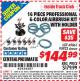 Harbor Freight ITC Coupon PROFESSIONAL 6-COLOR AIRBRUSH KIT WITH HOLDER Lot No. 69861/95923 Expired: 7/31/15 - $144.99