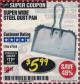 Harbor Freight Coupon 16" SUPER WIDE STEEL SHOP DUST PAN Lot No. 67068 Expired: 2/28/18 - $5.99