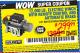 Harbor Freight Coupon 12,000 LB. ELECTRIC WINCH WITH REMOTE CONTROL AND AUTOMATIC BRAKE Lot No. 68142/61256/60813/61889 Expired: 12/1/15 - $299.99