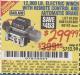Harbor Freight Coupon 12,000 LB. ELECTRIC WINCH WITH REMOTE CONTROL AND AUTOMATIC BRAKE Lot No. 68142/61256/60813/61889 Expired: 5/1/16 - $299.99