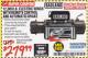 Harbor Freight Coupon 12,000 LB. ELECTRIC WINCH WITH REMOTE CONTROL AND AUTOMATIC BRAKE Lot No. 68142/61256/60813/61889 Expired: 1/31/18 - $279.99