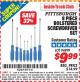 Harbor Freight ITC Coupon 8 PIECE BOLSTERED SCREWDRIVER SET Lot No. 94899 Expired: 2/28/15 - $9.99