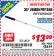 Harbor Freight ITC Coupon PITTSBURGH 36 IN. JUMBO PRY BAR Lot No. 68139 Expired: 7/31/15 - $13.99