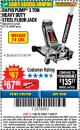 Harbor Freight Coupon RAPID PUMP 3 TON HEAVY DUTY STEEL FLOOR JACK Lot No. 68048/69227/62116/62590/62584 Expired: 11/22/17 - $67.99