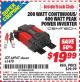 Harbor Freight ITC Coupon 200 WATT CONTINUOUS/400 WATT PEAK POWER INVERTER Lot No. 66967/61478 Expired: 2/28/15 - $19.99