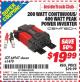 Harbor Freight ITC Coupon 200 WATT CONTINUOUS/400 WATT PEAK POWER INVERTER Lot No. 66967/61478 Expired: 2/28/15 - $19.99