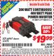 Harbor Freight ITC Coupon 200 WATT CONTINUOUS/400 WATT PEAK POWER INVERTER Lot No. 66967/61478 Expired: 4/30/15 - $19.99