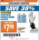 Harbor Freight ITC Coupon GOATSKIN RIDING WORK GLOVES Lot No. 99581/99583/99582/99580 Expired: 9/19/17 - $7.99