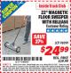 Harbor Freight ITC Coupon 22 IN. MAGNETIC FLOOR SWEEPER WITH RELEASE Lot No. 98399 Expired: 5/31/15 - $24.99