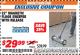 Harbor Freight ITC Coupon 22 IN. MAGNETIC FLOOR SWEEPER WITH RELEASE Lot No. 98399 Expired: 7/31/17 - $29.99