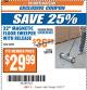 Harbor Freight ITC Coupon 22" MAGNETIC FLOOR SWEEPER WITH RELEASE Lot No. 98399 Expired: 9/12/17 - $29.99