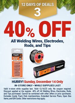Harbor Freight Coupon 40 percent off coupon expires: 12/14/25