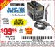 Harbor Freight Coupon 90 AMP FLUX WIRE WELDER Lot No. 61849/62719/68887 Expired: 3/11/15 - $99.99
