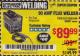 Harbor Freight Coupon 90 AMP FLUX WIRE WELDER Lot No. 61849/62719/68887 Expired: 9/14/17 - $89.99