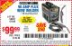 Harbor Freight Coupon 90 AMP FLUX WIRE WELDER Lot No. 61849/62719/68887 Expired: 6/28/15 - $99.99