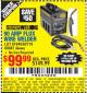 Harbor Freight Coupon 90 AMP FLUX WIRE WELDER Lot No. 61849/62719/68887 Expired: 10/16/15 - $99.99
