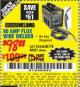 Harbor Freight Coupon 90 AMP FLUX WIRE WELDER Lot No. 61849/62719/68887 Expired: 2/9/16 - $98.88