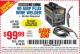 Harbor Freight Coupon 90 AMP FLUX WIRE WELDER Lot No. 61849/62719/68887 Expired: 6/23/15 - $99.99