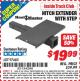 Harbor Freight ITC Coupon HITCH EXTENDER WITH STEP Lot No. 97685 Expired: 2/28/15 - $19.99