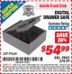 Harbor Freight ITC Coupon DIGITAL DRAWER SAFE Lot No. 62985 Expired: 4/30/15 - $54.99