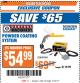 Harbor Freight ITC Coupon CENTRAL MACHINERY POWDER COATING SYSTEM Lot No. 94244 Expired: 9/12/17 - $54.99