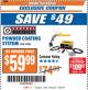 Harbor Freight ITC Coupon CENTRAL MACHINERY POWDER COATING SYSTEM Lot No. 94244 Expired: 1/23/18 - $59.99