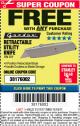 Harbor Freight FREE Coupon GORDON UTILITY KNIFE Lot No. 3359 Expired: 11/19/17 - FWP