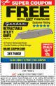 Harbor Freight FREE Coupon GORDON UTILITY KNIFE Lot No. 3359 Expired: 11/19/17 - FWP