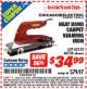 Harbor Freight ITC Coupon HEAT BOND CARPET SEAMING IRON Lot No. 62133/66738 Expired: 4/30/16 - $34.99