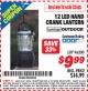 Harbor Freight ITC Coupon 12 LED HAND CRANK LANTERN Lot No. 96200 Expired: 6/30/15 - $9.99