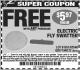 Harbor Freight FREE Coupon ELECTRIC FLY SWATTER Lot No. 61351/40122/62540/62577 Expired: 8/31/16 - FWP