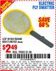 Harbor Freight Coupon ELECTRIC FLY SWATTER Lot No. 61351/40122/62540/62577 Expired: 9/10/15 - $2.49