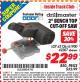 Harbor Freight ITC Coupon 2" BENCH TOP CUT-OFF SAW Lot No. 62136/61900/42307 Expired: 2/28/15 - $22.99
