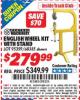 Harbor Freight ITC Coupon ENGLISH WHEEL KIT WITH STAND Lot No. 95359/68385 Expired: 8/31/15 - $279.99