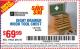 Harbor Freight Coupon EIGHT DRAWER WOOD TOOL CHEST Lot No. 62585/94538 Expired: 7/3/15 - $69.99