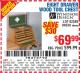 Harbor Freight Coupon EIGHT DRAWER WOOD TOOL CHEST Lot No. 62585/94538 Expired: 10/16/15 - $69.99
