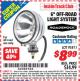 Harbor Freight ITC Coupon 6" OFF-ROAD LIGHT SYSTEM Lot No. 95811 Expired: 7/31/15 - $8.99