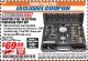 Harbor Freight ITC Coupon MASTER FUEL INJECTION PRESSURE TEST KIT Lot No. 97706 Expired: 11/30/17 - $69.99