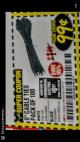Harbor Freight Coupon 8" CABLE TIES PACK OF 100 Lot No. 1142/60265/69402/34635/60263/69403 Expired: 4/30/18 - $0.99