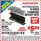 Harbor Freight ITC Coupon 10 PIECE T-HANDLED HEX KEY SETS Lot No. 37861/62161/69369/37862/69370/62172 Expired: 2/28/15 - $5.99