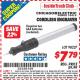 Harbor Freight ITC Coupon CORDLESS ENGRAVER Lot No. 98227 Expired: 2/28/15 - $7.79