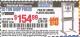 Harbor Freight Coupon 20 TON SHOP PRESS Lot No. 32879/60603 Expired: 11/21/15 - $154.99