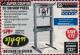 Harbor Freight Coupon 20 TON SHOP PRESS Lot No. 32879/60603 Expired: 2/28/18 - $149.99