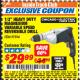 Harbor Freight ITC Coupon 1/2" LOW SPEED ELECTRIC DRILL Lot No. 97594 Expired: 3/31/18 - $29.99