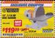 Harbor Freight ITC Coupon 12" DIRECT DRIVE BENCH TOP DISC SANDER Lot No. 43468 Expired: 5/31/17 - $119.99