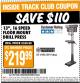 Harbor Freight ITC Coupon 16 SPEED, 13" FLOOR MOUNT DRILL PRESS Lot No. 38144/61483 Expired: 6/23/15 - $219.99